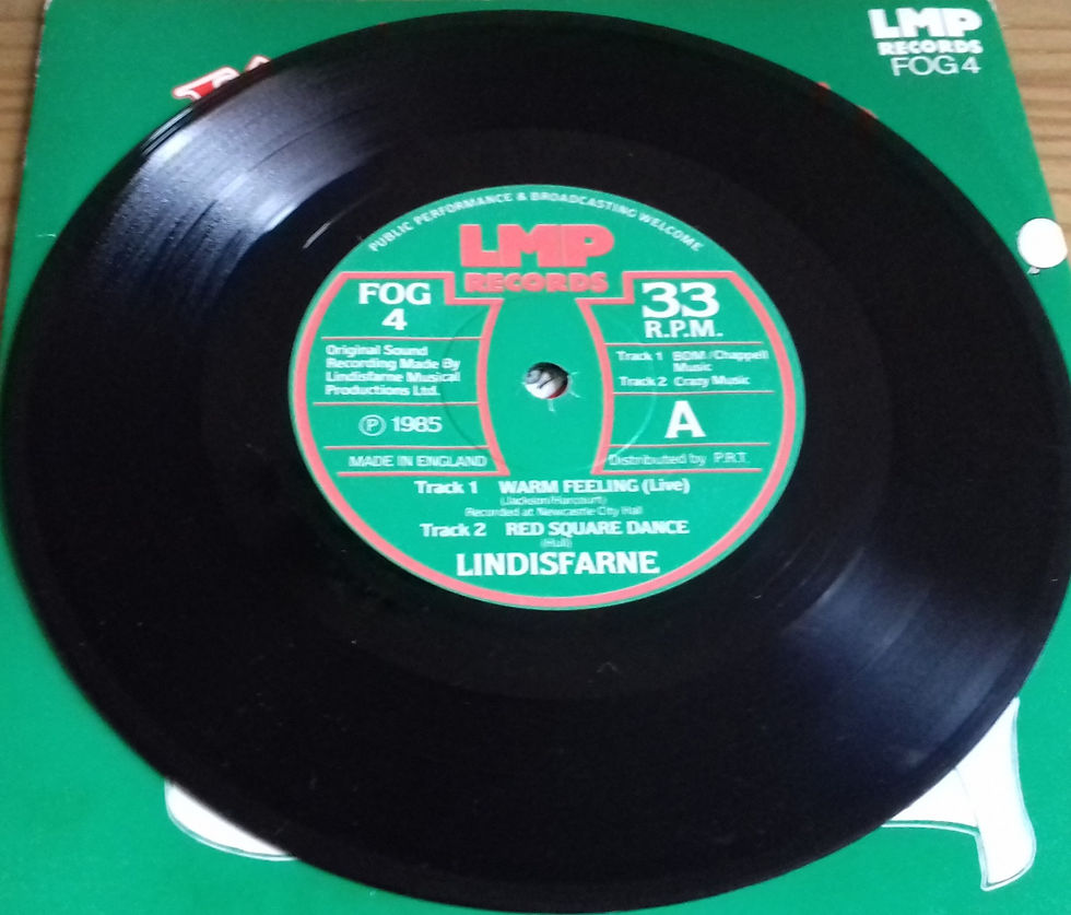 Miniature : Lindisfarne - Lindisfarne's Christmas Record (7", EP) (LMP Records (2))