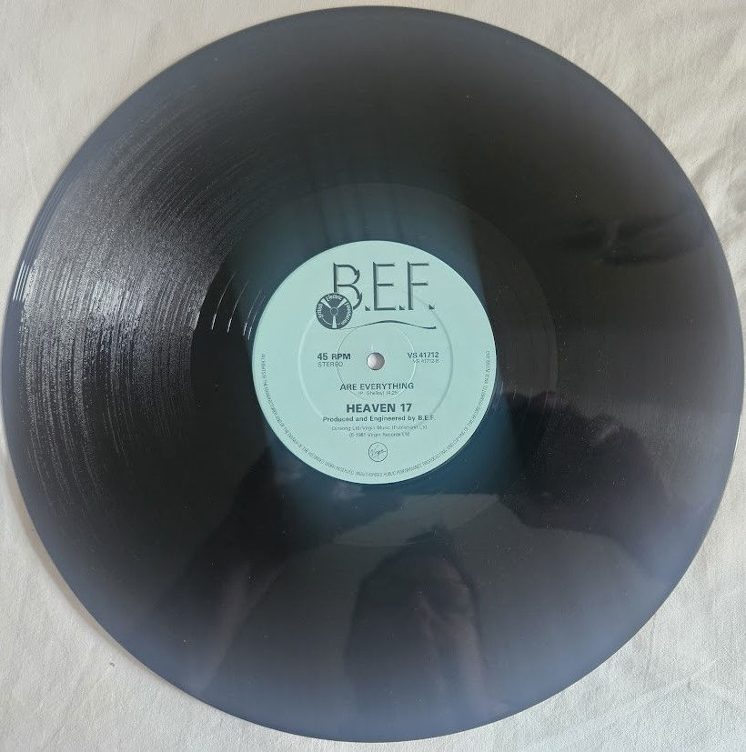 ภาพขนาดย่อ: Heaven 17 - I'm Your Money (Special Fortified Dance Mixes!) (12", Single) (Virgi