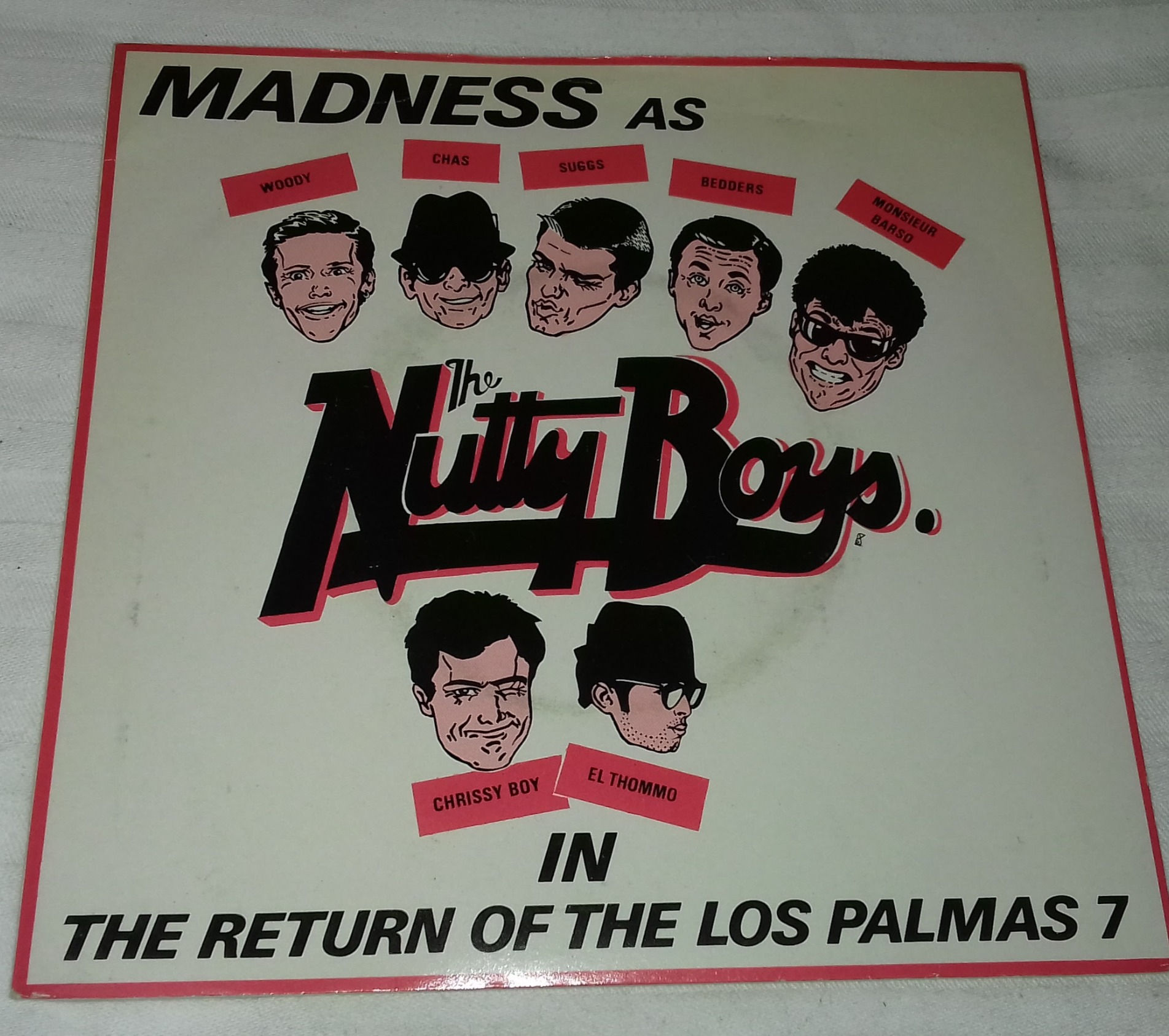 Madness - The Return Of The Los Palmas 7 (7", Single) (Stiff Records)