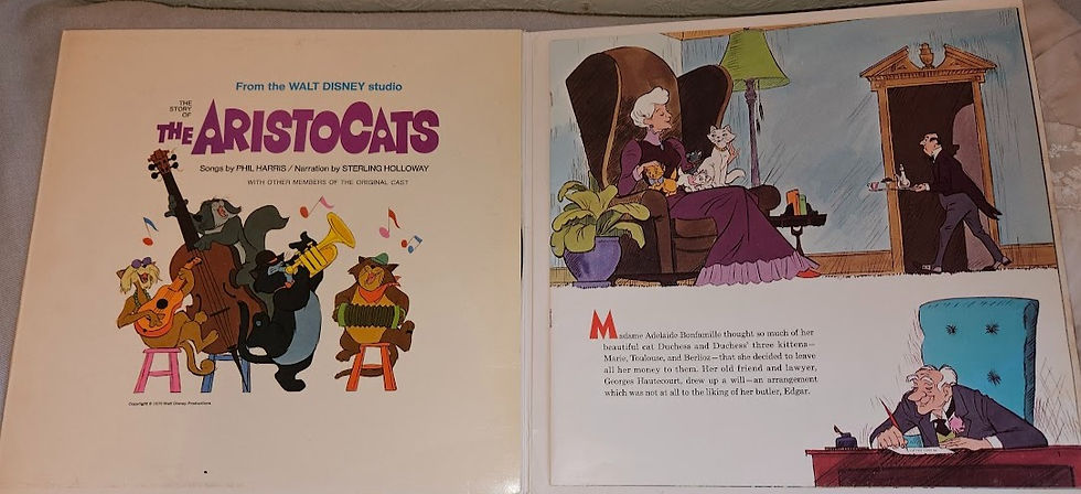 Miniaturbild: Unknown Artist - The Story Of The Aristocats (LP, Album) (Disneyland)