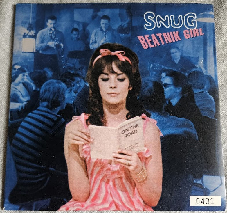 Snug - Beatnik Girl (7", Single, Num, Pur) (WEA, WEA)