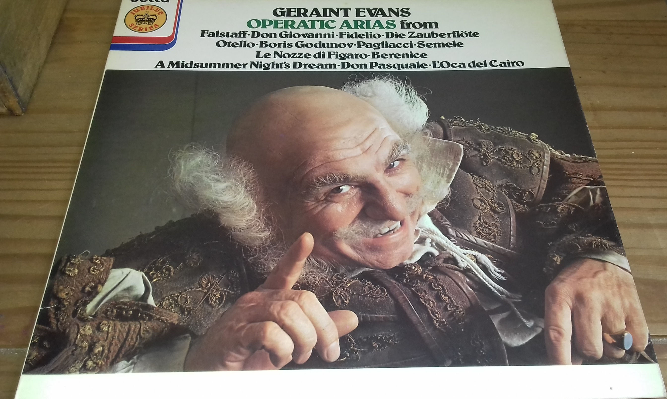 Geraint Evans ,with Conducted By*, Bryan Balkwill - Operatic Arias (LP, Album) (