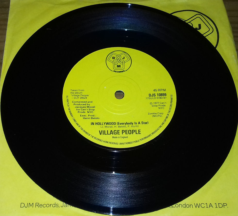 Miniatyrbild: Village People - Just A Gigolo / I Ain't Got Nobody (7") (DJM Records (2))
