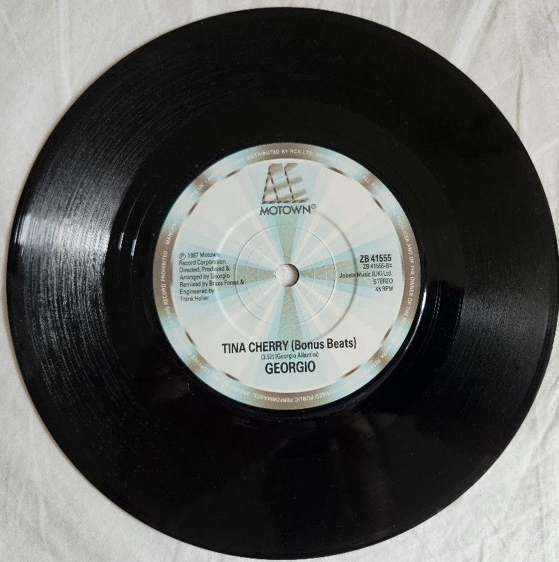 Thumbnail: Georgio - Tina Cherry (7", Single) (Motown)