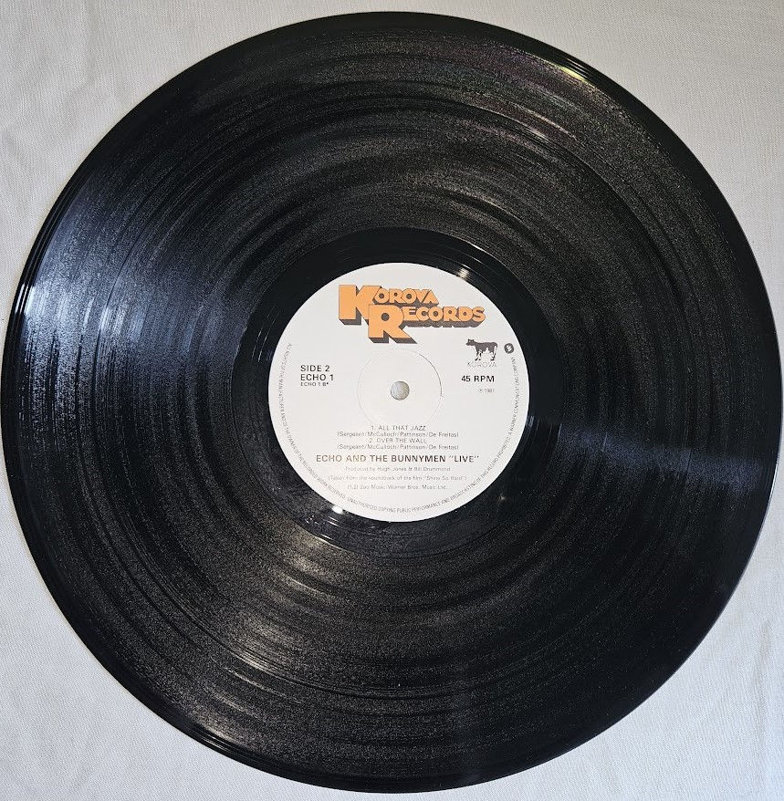 Thumbnail: Echo And The Bunnymen* - Shine So Hard (12", Single) (Korova)