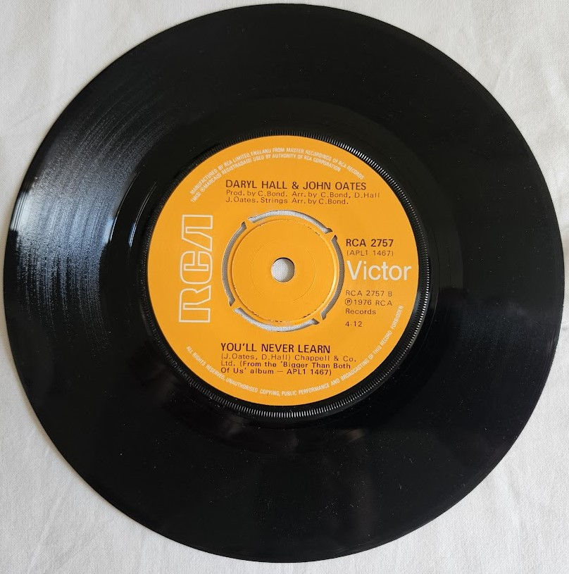 Miniaturbild: Daryl Hall & John Oates - Rich Girl (7", Single) (RCA Victor)