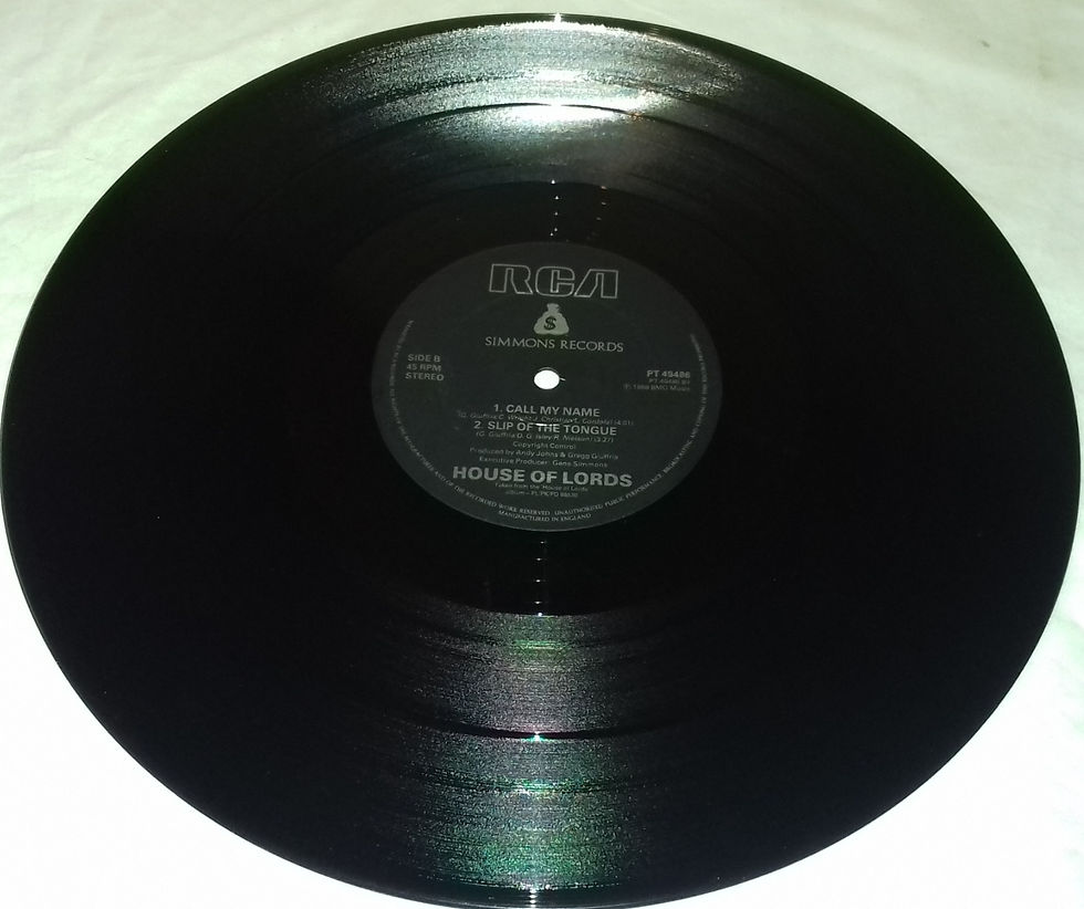 ภาพขนาดย่อ: House Of Lords  - I Wanna Be Loved (12", Single) (RCA, Simmons Records)