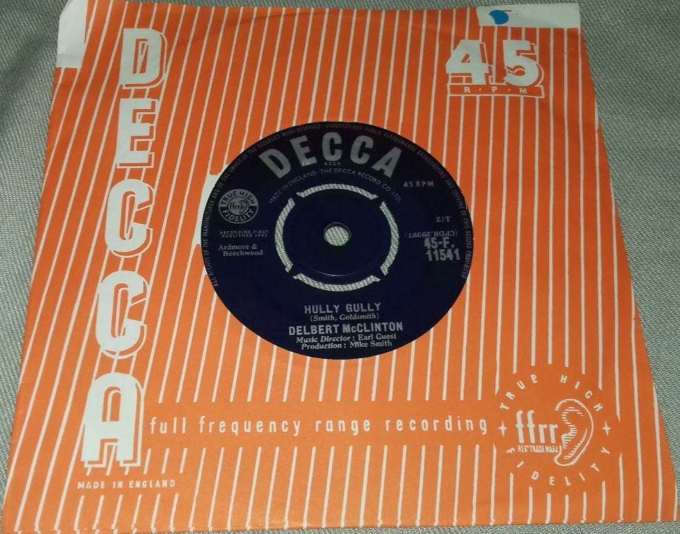 Delbert McClinton - Hully Gully (7") (Decca)