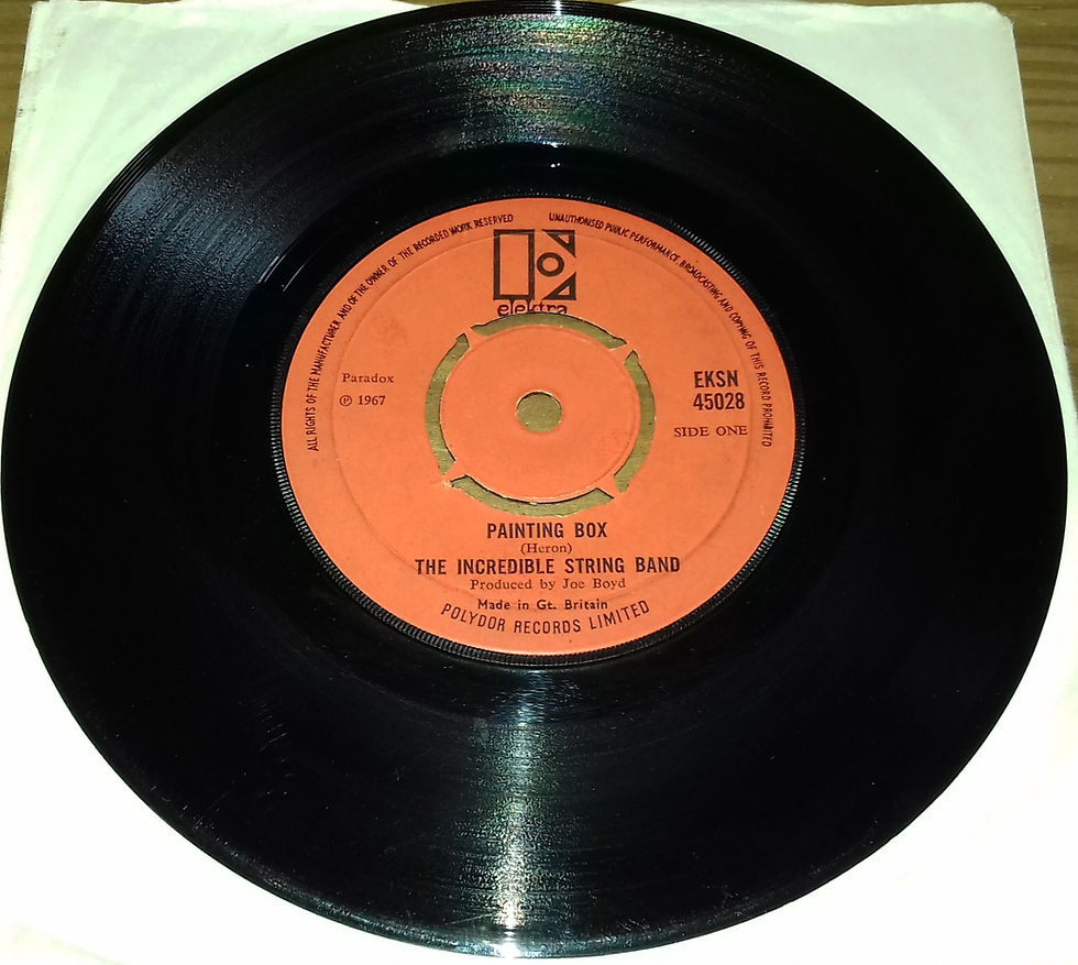 The Incredible String Band - Painting Box (7", Single) (Elektra)