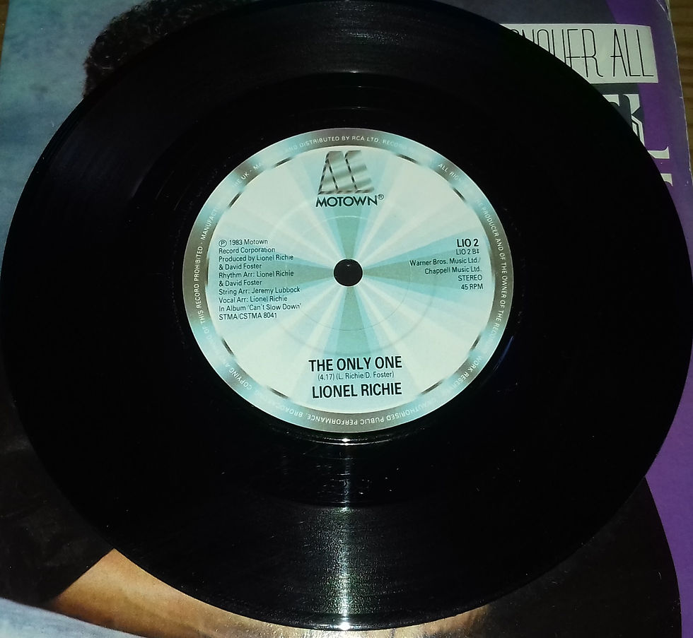 Miniatyrbild: Lionel Richie - Love Will Conquer All (7", Single + 7", Single, Ltd) (Motown)