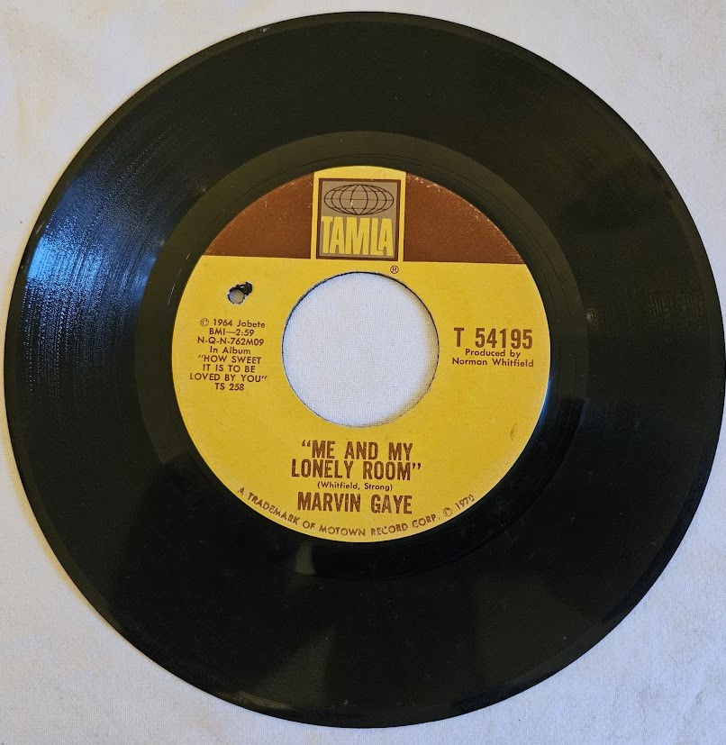 Thumbnail: Marvin Gaye - The End Of Our Road (7", Single) (Tamla)