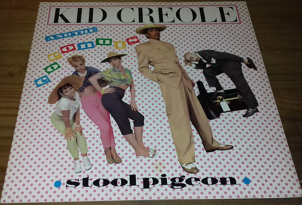 Kid Creole And The Coconuts - Stool Pigeon (12", Single) (ZE Records)