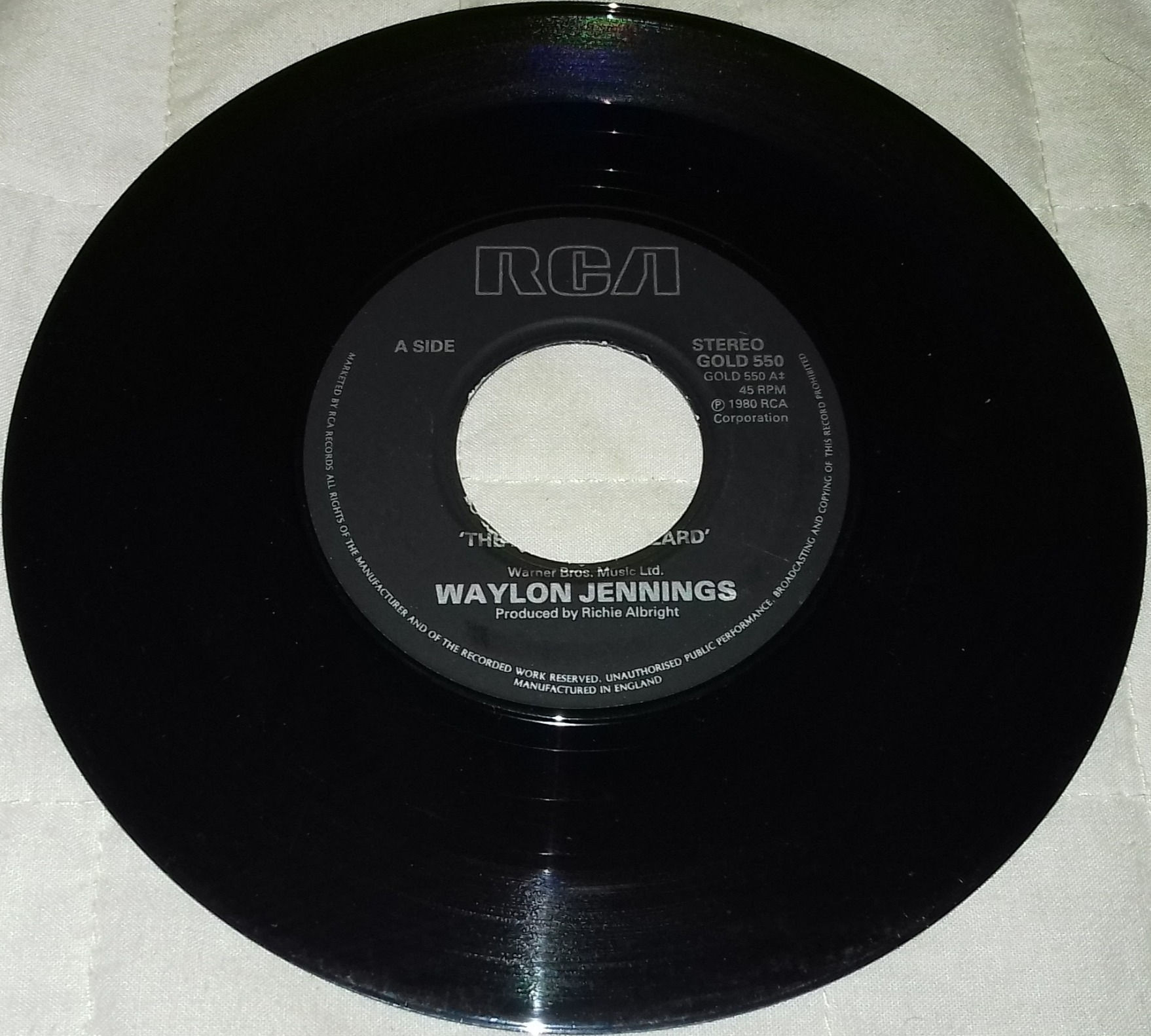 Waylon Jennings / Corniche - Theme From The Dukes Of Hazzards / Theme From Chips
