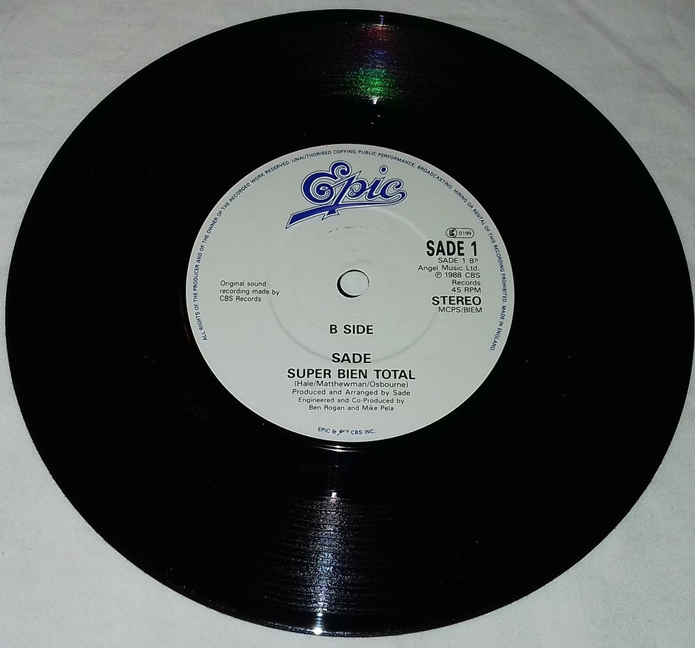ภาพขนาดย่อ: Sade - Love Is Stronger Than Pride (7", Single) (Epic)