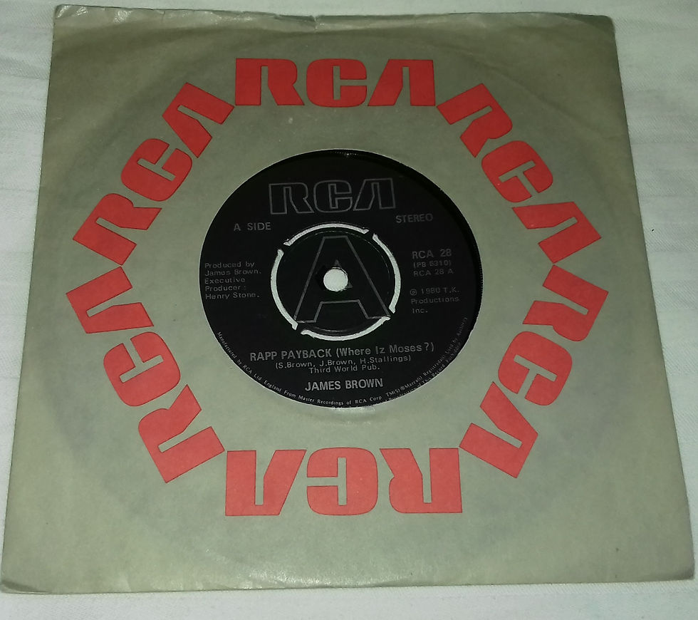 James Brown - Rapp Payback (Where Iz Moses?) (7", Single) (RCA, RCA)