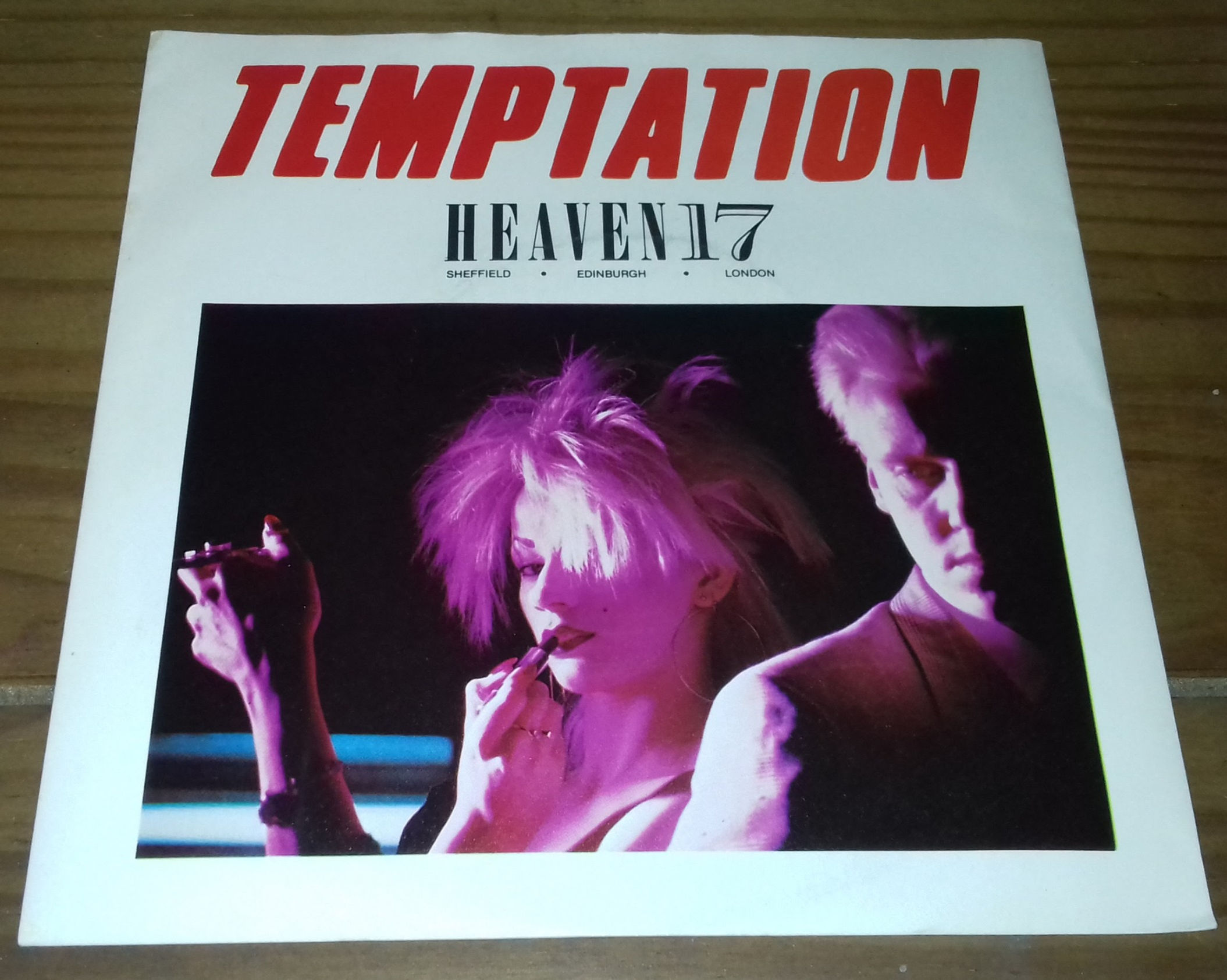 Heaven 17 - Temptation (7", Single) (Virgin)