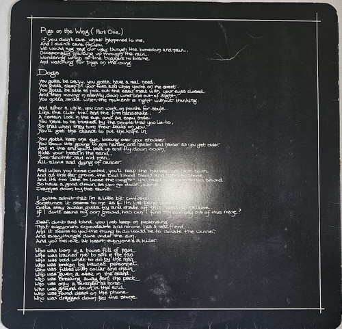 英LP Pink Floyd Animals SHVL815 HARVEST /00400 Pink Floyd ‎– Animals , Harvest ‎– SHVL 815, Vinyl, LP