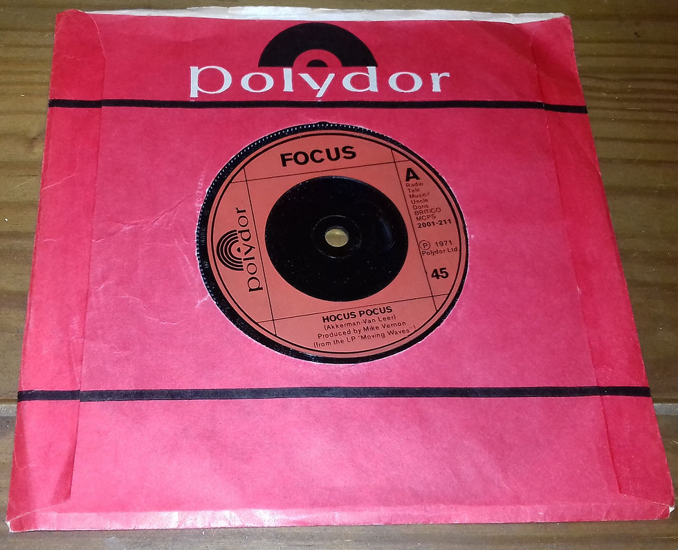 Focus - Hocus Pocus (7", Red) (Polydor)
