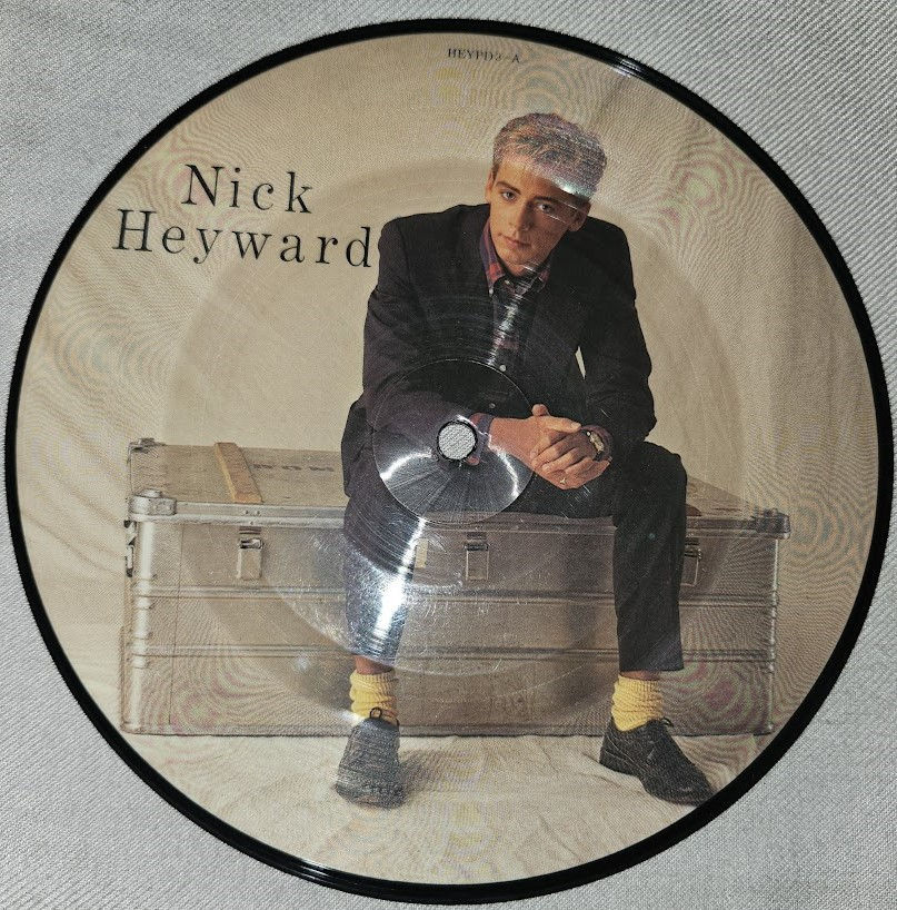 Nick Heyward - Blue Hat For A Blue Day (7", Single, Pic) (Arista)