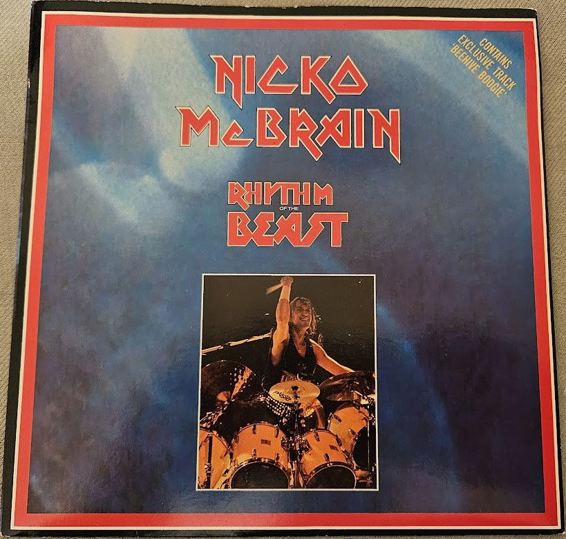 Nicko McBrain - Rhythm Of The Beast (7", Single, Bla) (EMI, EMI)