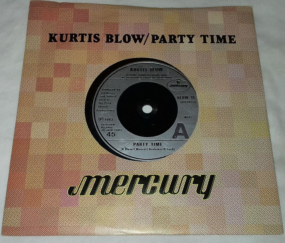 Kurtis Blow - Party Time (7") (Mercury)