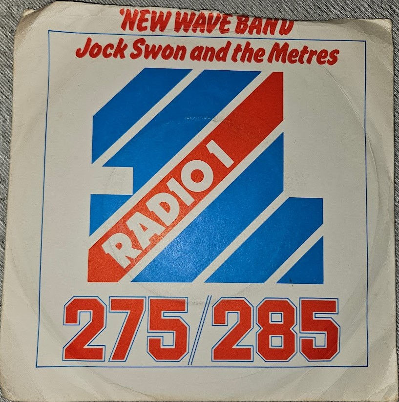 Jock Swon And The Metres - New Wave Band (7", Single) (BeeB)