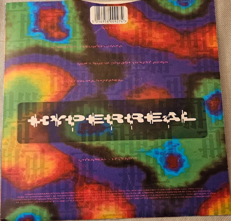 Miniaturbild: The Shamen - Hyperreal (7", Single) (One Little Indian)