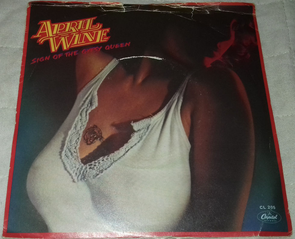 Miniaturbild: April Wine - Sign Of The Gypsy Queen (7", Single) (Capitol Records)