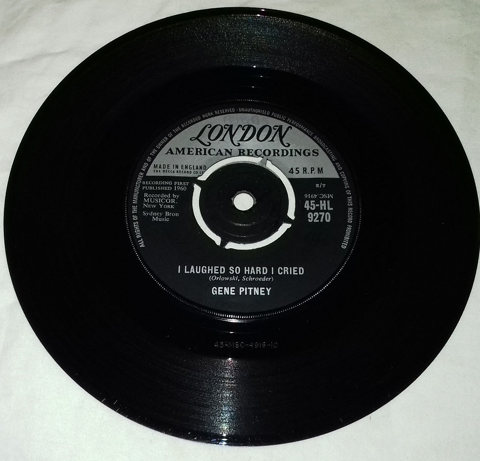 Miniatyrbild: Gene Pitney - (I Wanna) Love My Life Away (7", Single) (London Records, London A