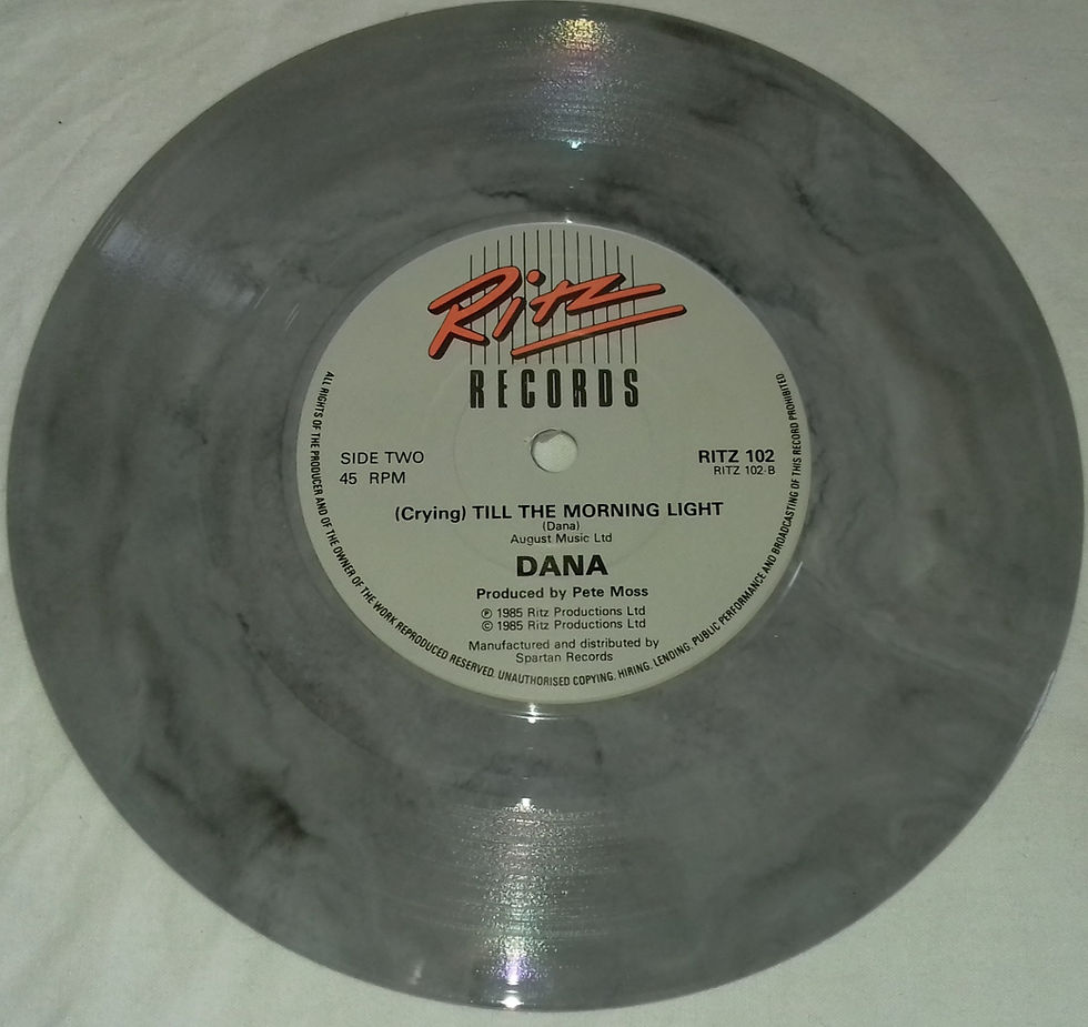 ภาพขนาดย่อ: Dana  - Little Things Mean A Lot (7", Single, Gre) (Ritz Records)