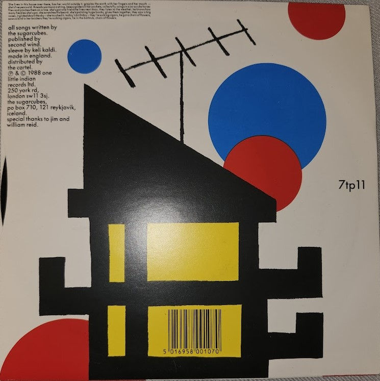 Miniatyrbild: The Sugarcubes - Birthday (7", Single) (One Little Indian, One Little Indian)