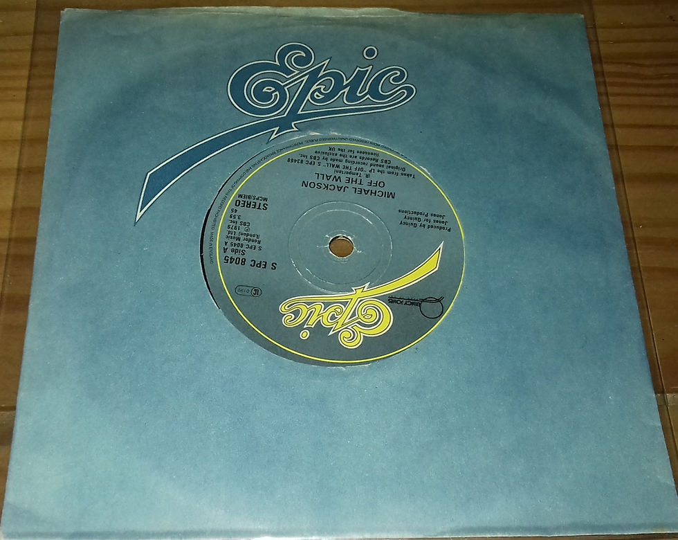 Miniatyrbild: Michael Jackson - Off The Wall (7", Single) (Epic)
