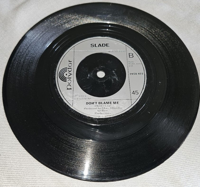 Miniatyrbild: Slade - Merry Christmas Everybody (7", Single, RE, Sil) (Polydor)