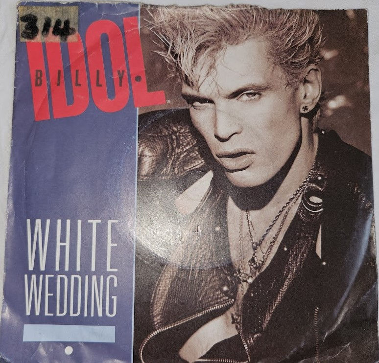Billy Idol - White Wedding (7", Single) (Chrysalis)