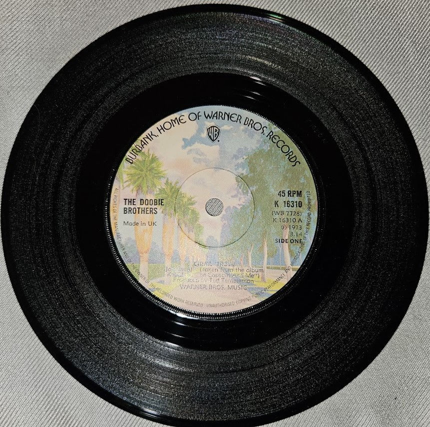 The Doobie Brothers - China Grove (7", Single, Sol) (Warner Bros. Records)