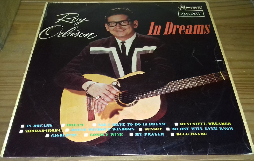 Roy Orbison - In Dreams (LP, Album, Mono) (London Records, London American Reco