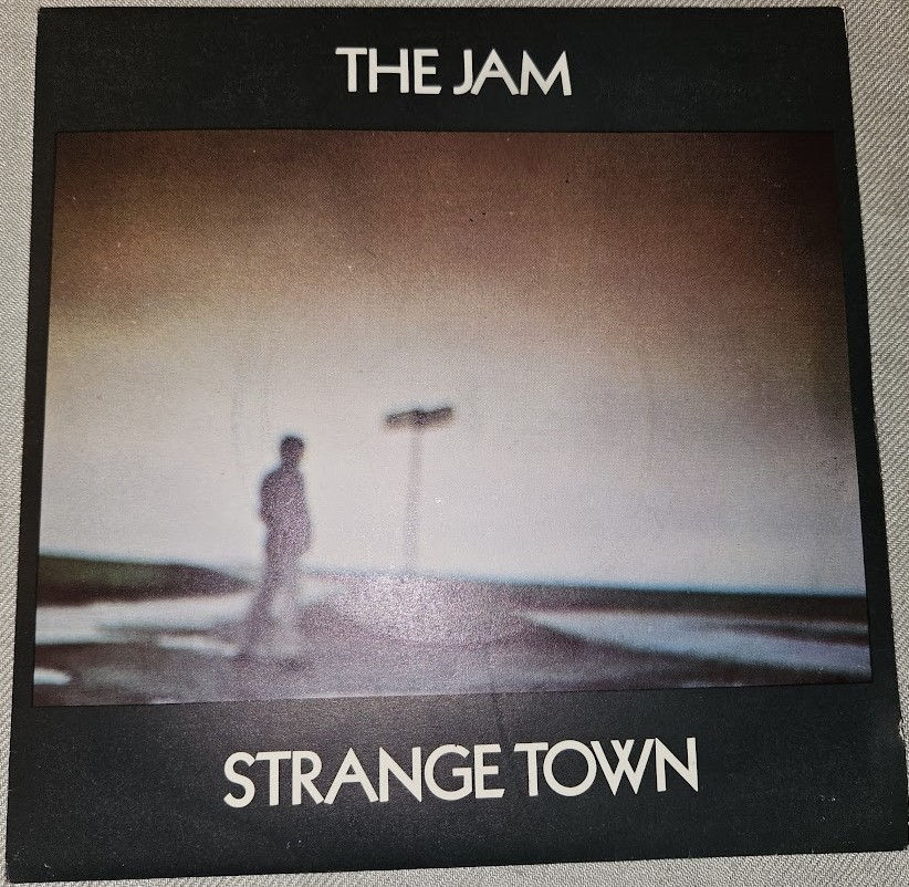 The Jam - Strange Town (7", Single, Pap) (Polydor, Polydor)