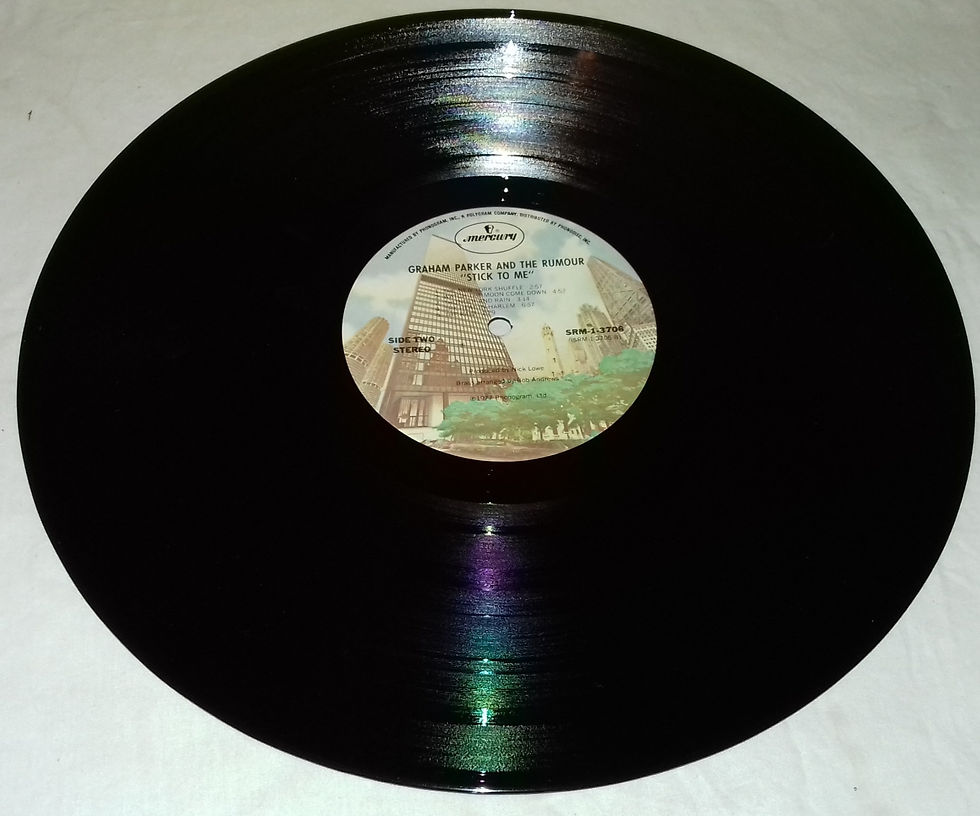 Miniature : Graham Parker And The Rumour - Stick To Me (LP, Album) (Mercury)