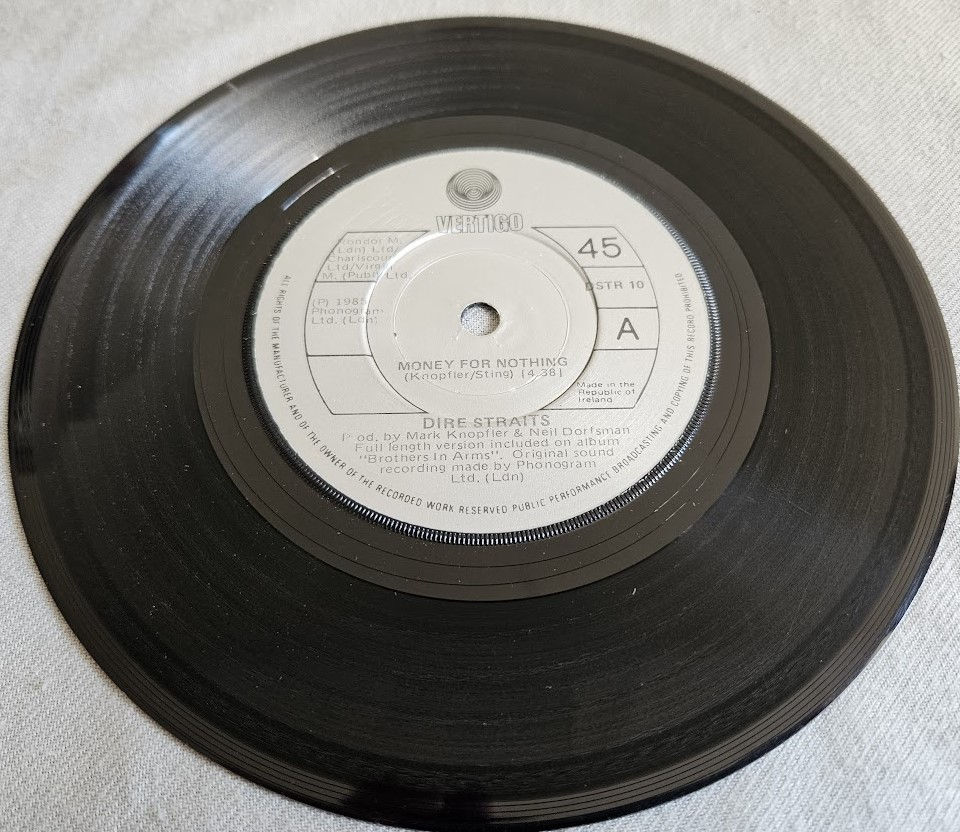 Dire Straits - Money For Nothing (7") (Vertigo)