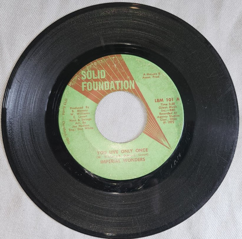 Imperial Wonders - You Live Only Once (7") (Solid Foundation)