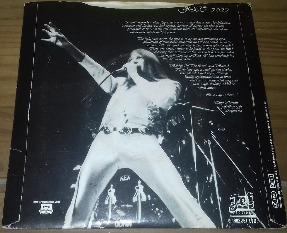 Thumbnail: Magnum  - Back To Earth (2x7", Single) (Jet Records)