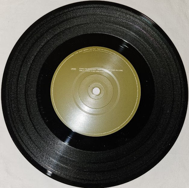 Thumbnail: Echo & The Bunnymen - I Want To Be There When You Come (7", Single) (London Reco