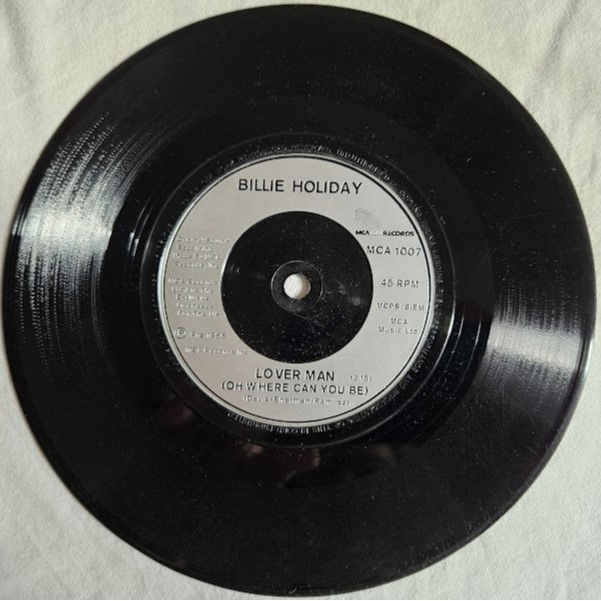 Miniature : Billie Holiday - That Ole Devil Called Love (7", RM) (MCA Records)