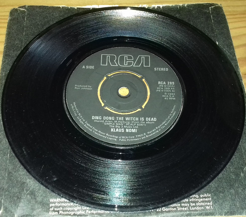Klaus Nomi - Ding Dong (7", Single) (RCA)
