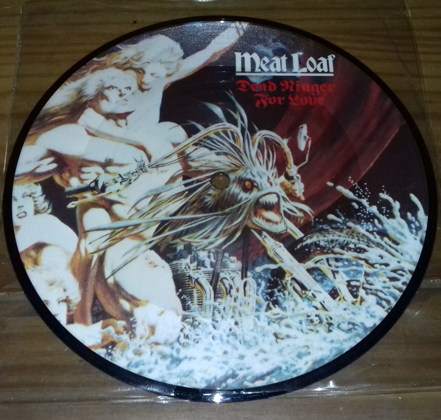 Meat Loaf - Dead Ringer For Love (7", Single, Pic) (Epic, Cleveland Internation