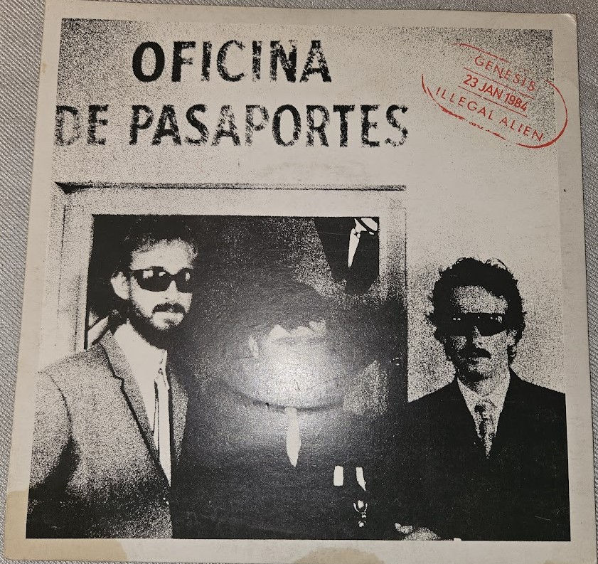 Genesis - Illegal Alien (7", Single) (Virgin, Charisma)