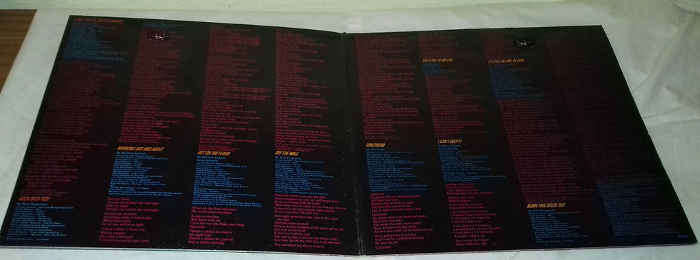 Miniatyrbild: Michael Jackson - Off The Wall (LP, Album, Gat) (Epic, Epic)