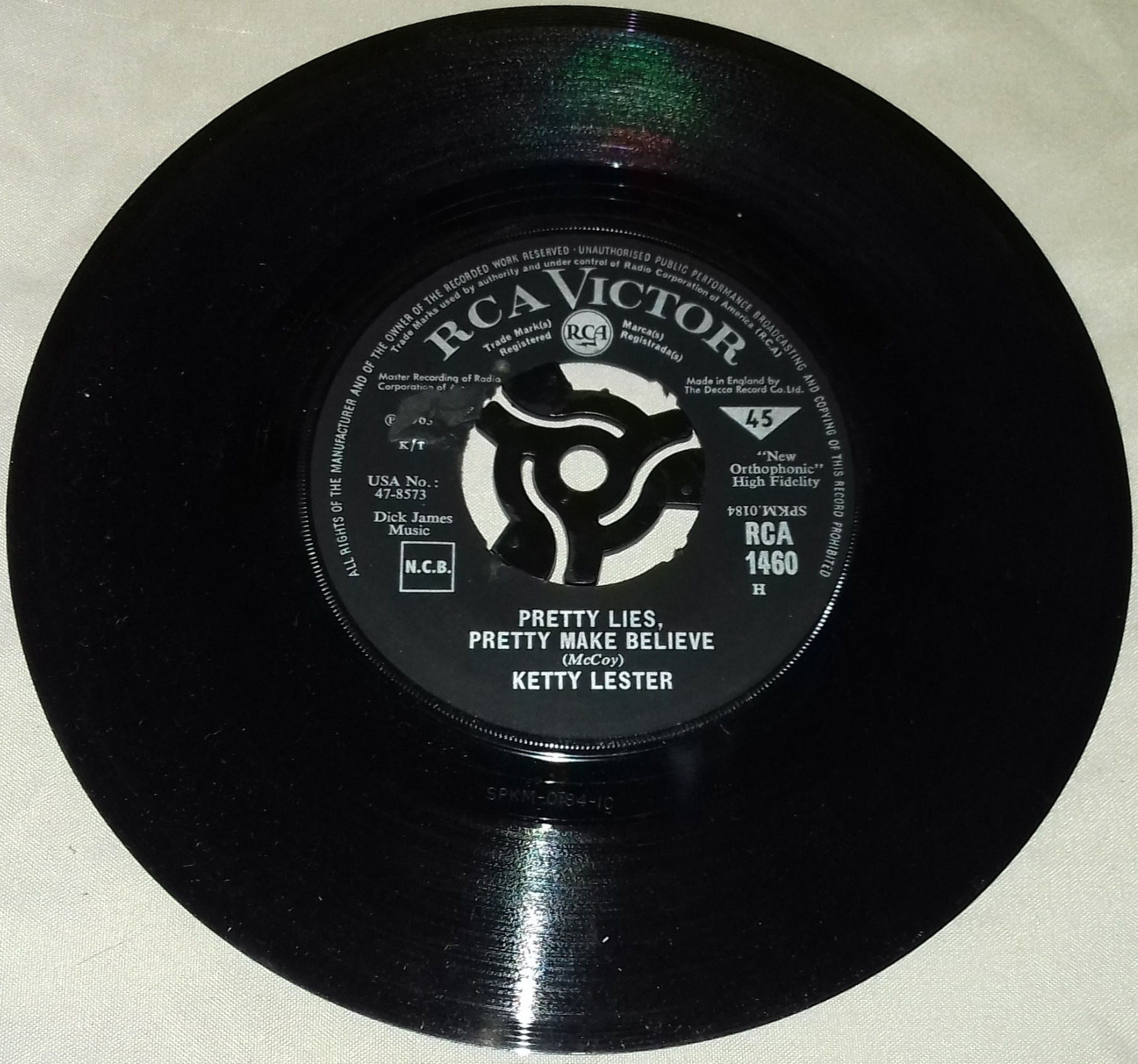 Ketty Lester - Pretty Lies, Pretty Make Believe / (Looking For) A Better World