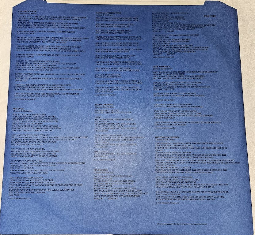 Miniature : The Beatles - 1967-1970 (2xLP, Comp) (Apple Records, Apple Records)