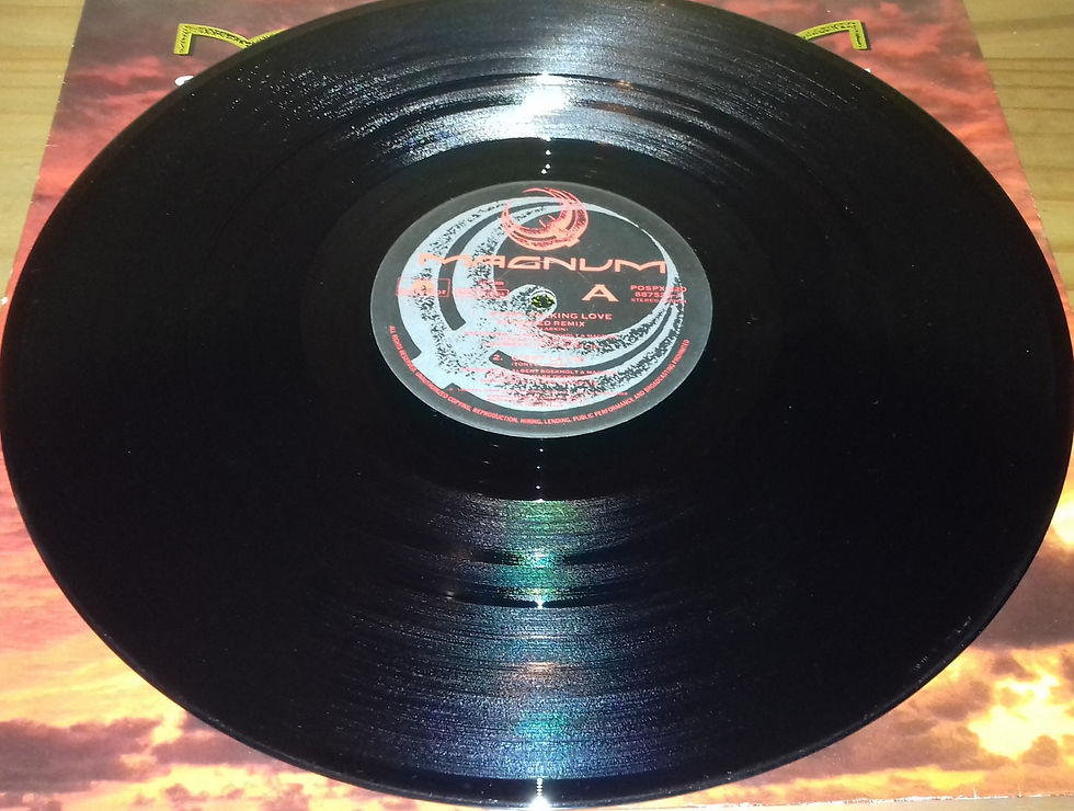 ภาพขนาดย่อ: Magnum  - Start Talking Love (12", Single) (Polydor, Polydor)